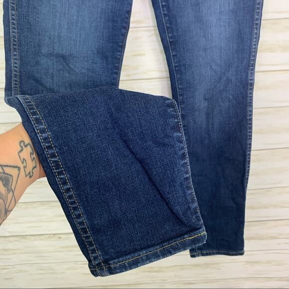 Madewell 10” High Rise Dark Wash Skinny Jeans - Picture 4 of 9